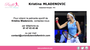 Kristina Mladenovic Tennis woman pro